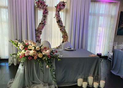 Свадьба декор стола